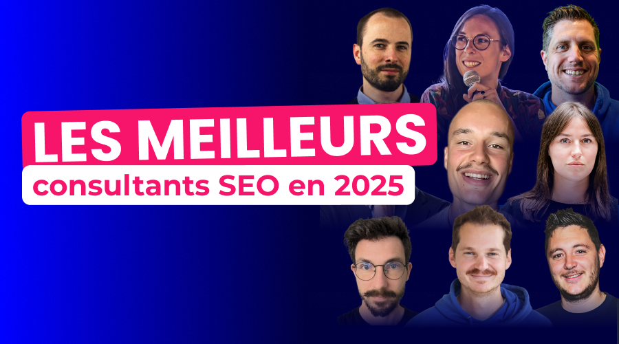 Visuel des meilleurs consultants SEO en 2025
